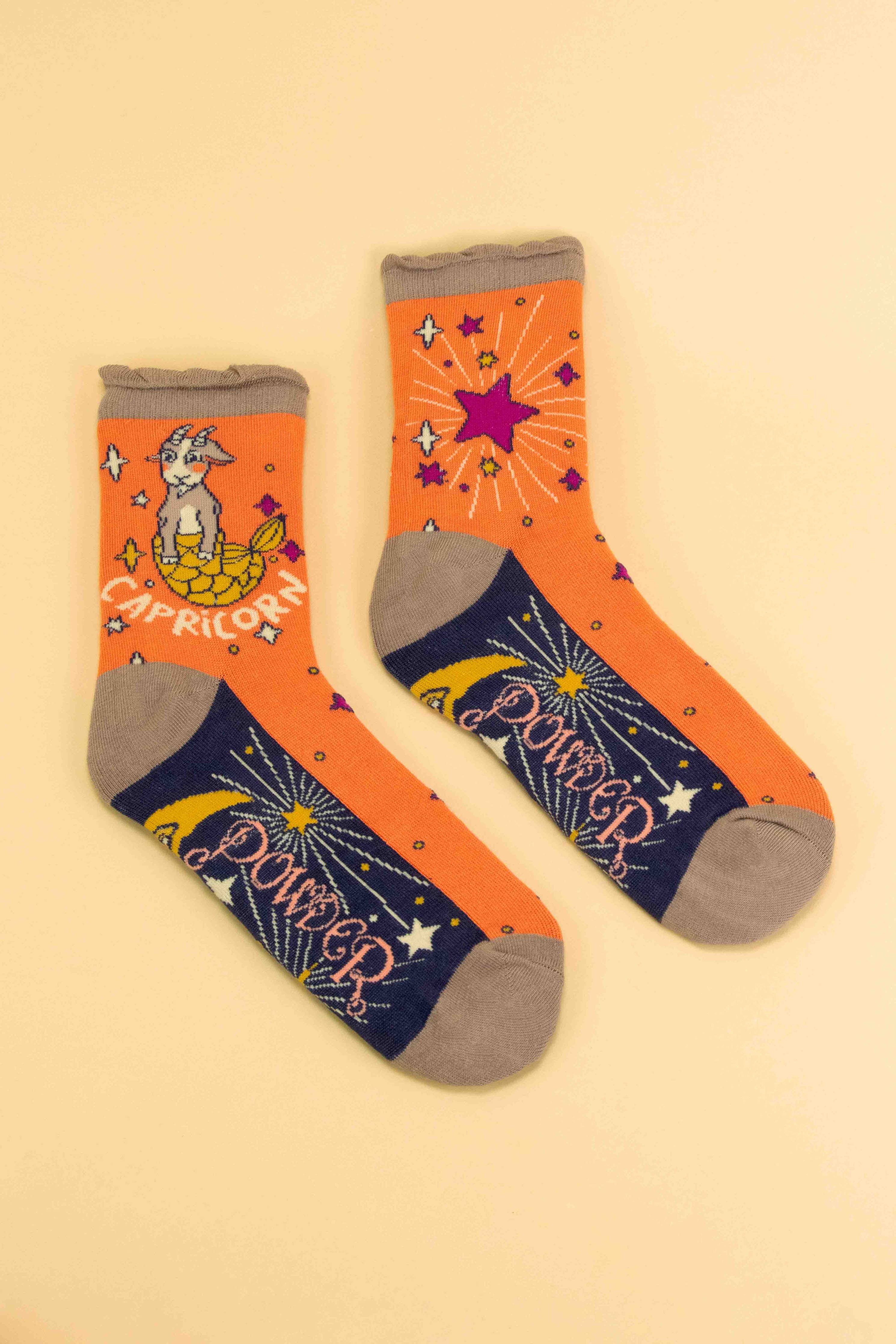 Capricorn Zodiac Sock