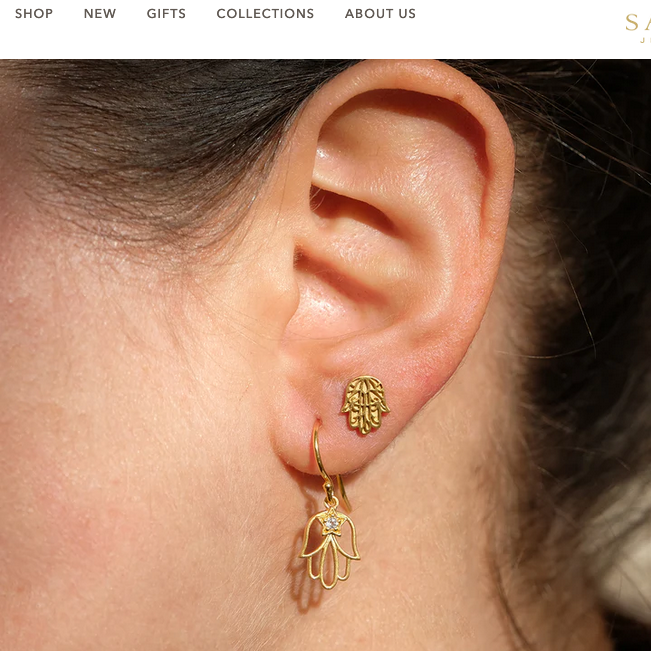 Sacred Guardian Hamsa Earrings