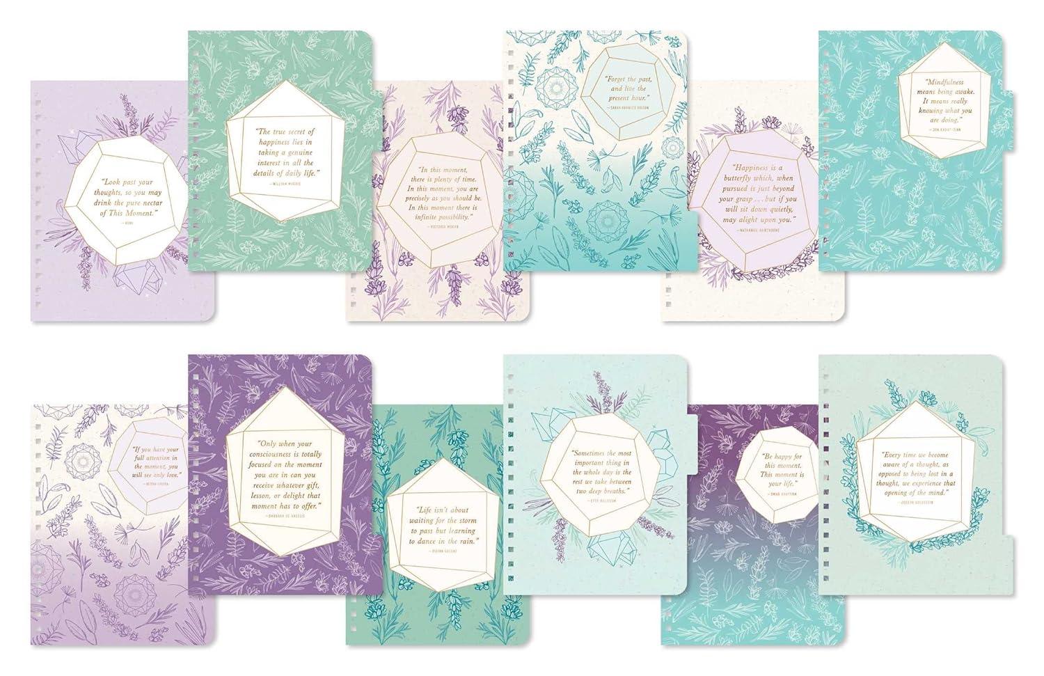 Mindfulness 12-Month Undated Planner Quotes