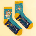 Leo Zodiac Sock