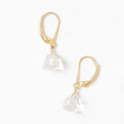 Herkimer Diamond Faceted Earrings