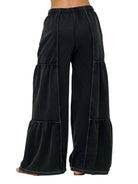 Charcoal Vintage Washed Palazzo Pants 2