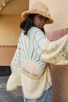 Radiate Love Pixie Duster Cropped Kimono Back