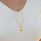 Lucky Number 11:11, I am Divinely Guided Necklace on neck