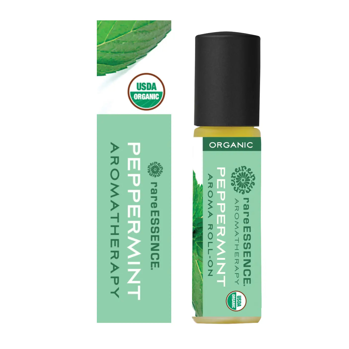 Peppermint aromatherapy essential oil roll-on