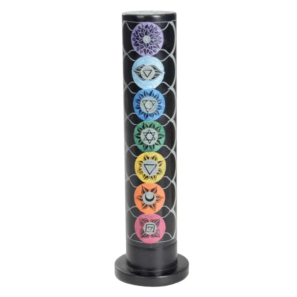 Chakra Standing Incense Cone Holder