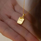 Lucky Number 11:11, I am Divinely Guided Necklace on hand