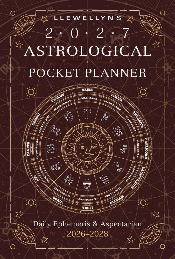 Llewellyn's 2027 Astrological Pocket Planner: Daily Ephemeris & Aspectarian 2026-2028 (Llewellyn's 2027 Calendars, Almanacs & Datebooks, 1) cover image