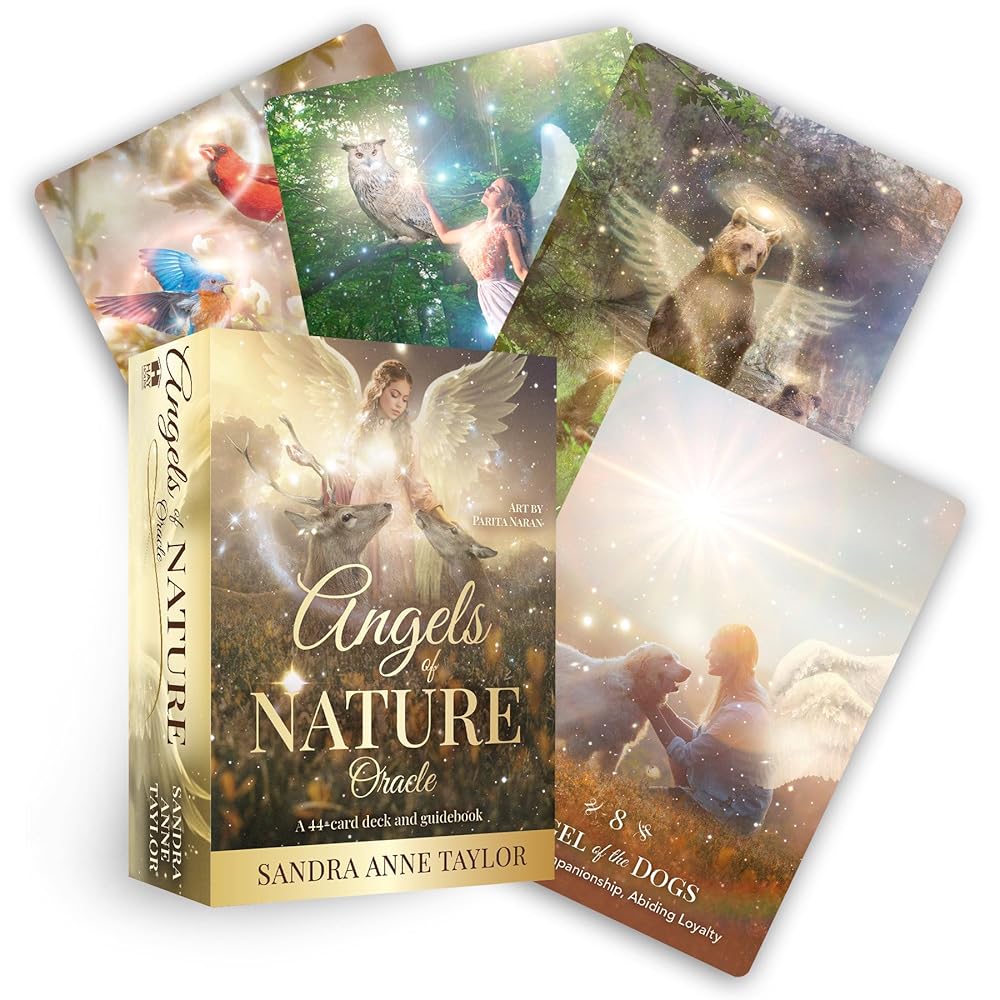 Angels of Nature Oracle: A 44-Card Deck and Guidebook cover image
