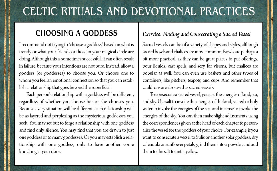 Celtic Goddess Grimoire: Invoke the Enduring Power of the Celtic Feminine Divine Inside