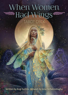 When Women Had Wings Tarot Deck: 78-Card Tarot Deck with Purple Gilded Edges, Guidebook & Pouch – Collage Art, Divine Feminine, Intuition, Empowerment, and Spiritual Awakening Tool cover image