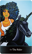 Afro Goddess Lenormand Oracle Rider