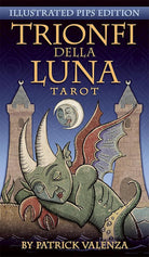 Trionfi Della Luna Tarot: Fully Illustrated 78-card Tarot Deck Inspired by Marseilles Style Tarot, Includes 68-Page Booklet of Card Meanings, Packaged in Premium Tuckbox, Insightful Tarot Readings cover image