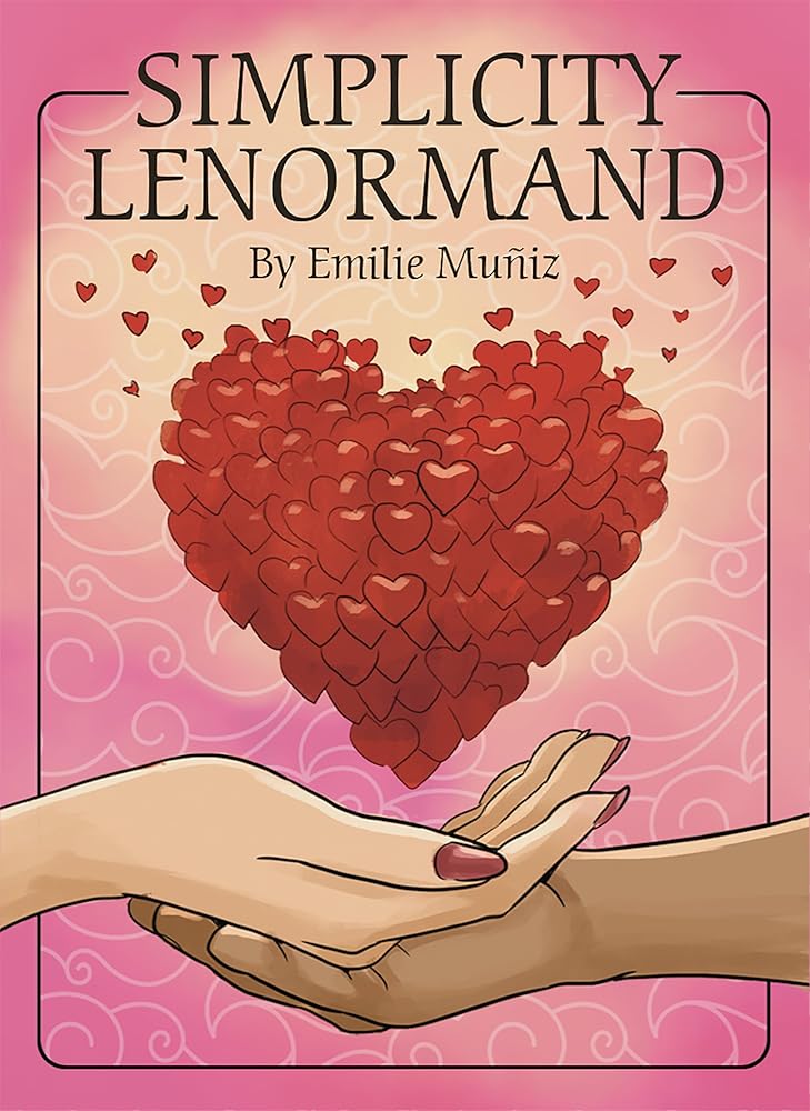 Simplicity Lenormand: Beginner-Friendly 41-card Lenormand Deck with Keywords on Cards, Includes 132-page Guidebook with Clear Meanings and Reading Instructions cover image