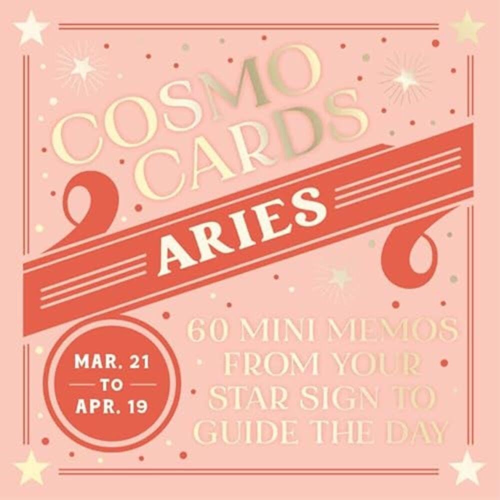Cosmo Cards: Aries: 60 Mini Memos from Your Star Sign to Guide the Day cover image