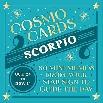 Cosmo Cards: Scorpio: 60 Mini Memos from Your Star Sign to Guide the Day cover image