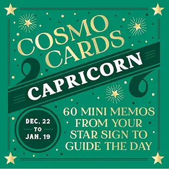 Cosmo Cards: Capricorn: 60 Mini Memos from Your Star Sign to Guide the Day cover image