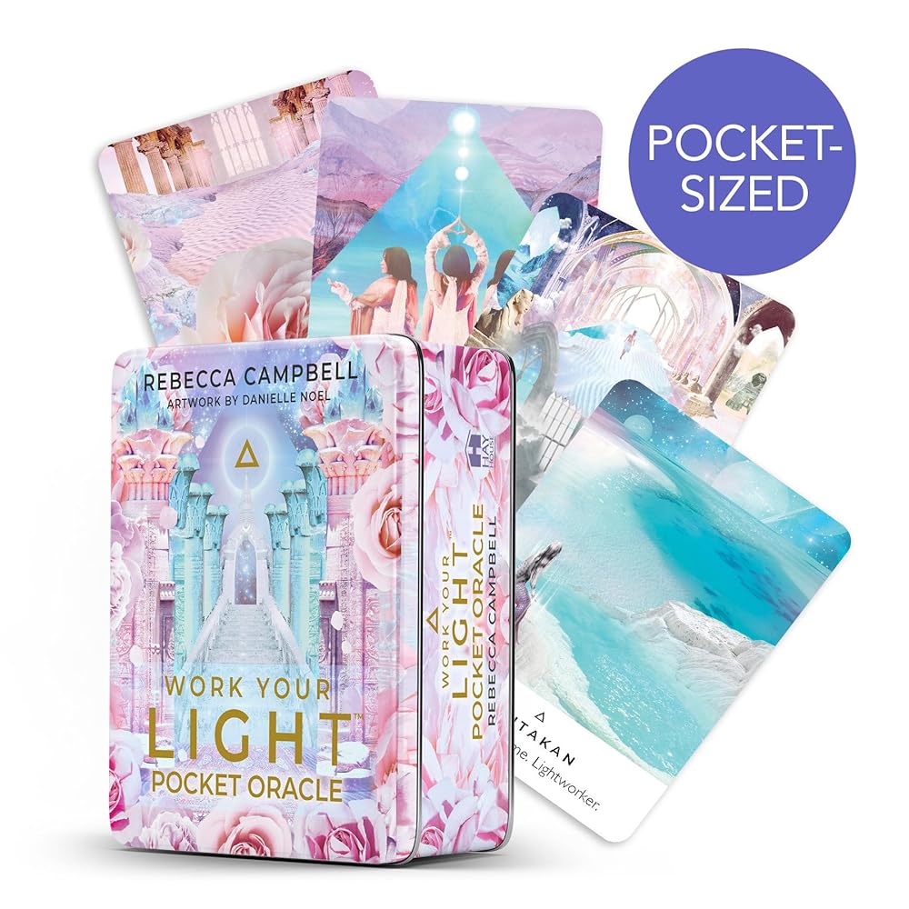 Work Your Light Pocket Oracle Cards: A 44-Card Deck and Guidebook cover image