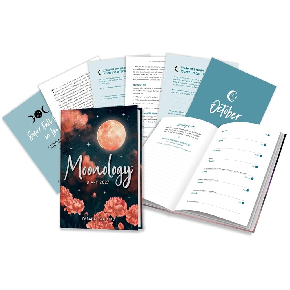Moonology™ Diary 2027: Harness the Magic of the Moon to Manifest Your Best Life cover image