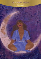 Moon Goddess Oracle: Sacred Feminine Wisdom Dark Moon