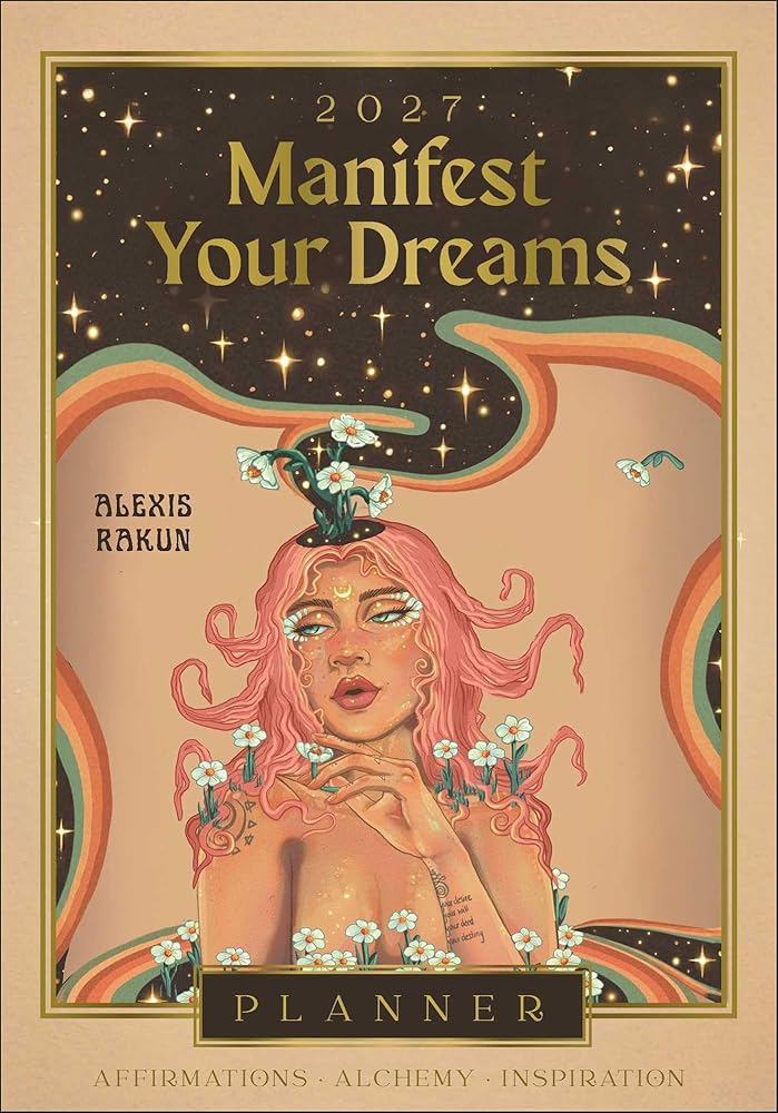 2027 Manifest Your Dreams Planner Calendar cover image