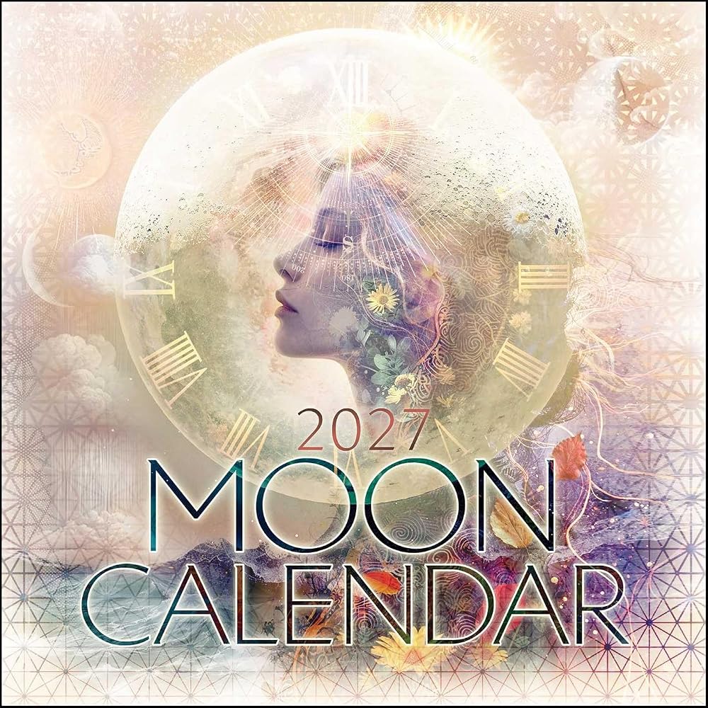 2027 Moon Wall Calendar cover image