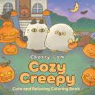Cozy Creepy: Cute and Relaxing Coloring Book [A Halloween Coloring Book] cover image