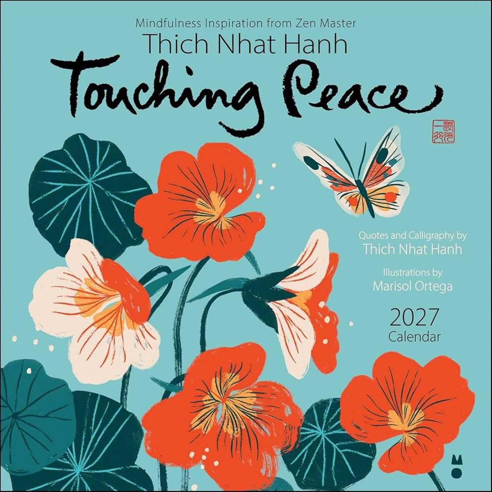Thich Nhat Hanh 2027 Wall Calendar: Touching Peace cover image