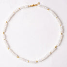 Moonstone Necklace 14k Gold 16.75"L with Extender