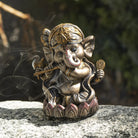Ganesha Backflow Incense Holder Outside