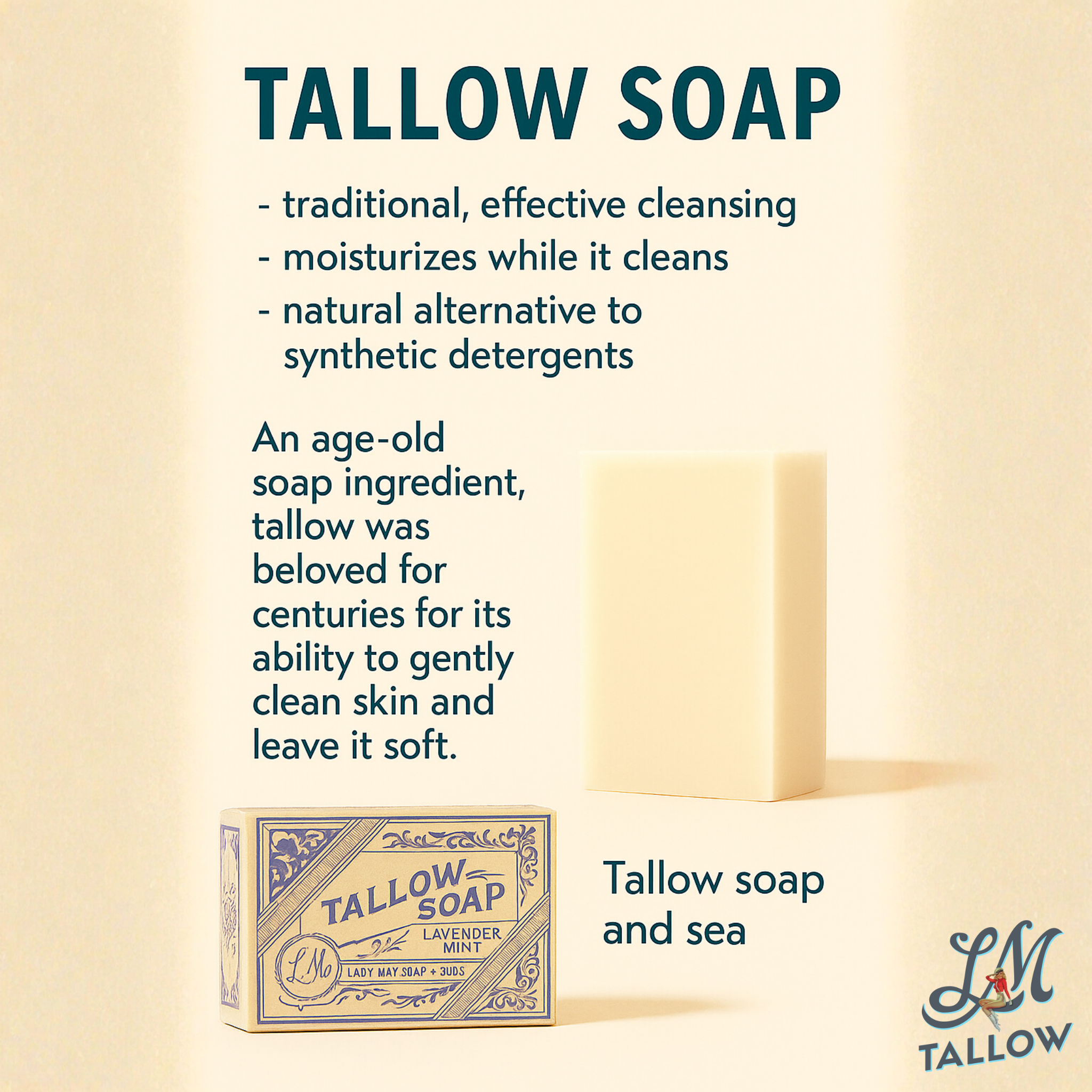 tallow soap bar explanation
