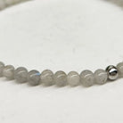 4mm Labradorite Stretch Bracelet Close Up