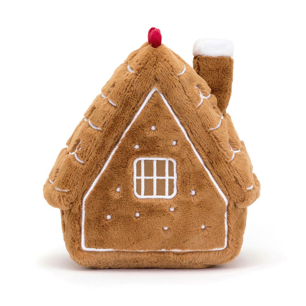 Amuseables Gingerbread House Plush Back View