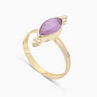 Amethyst Ring in Gold Vermeil