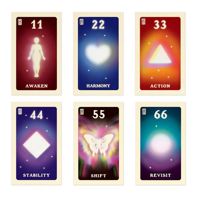 Angel Number Oracle cards