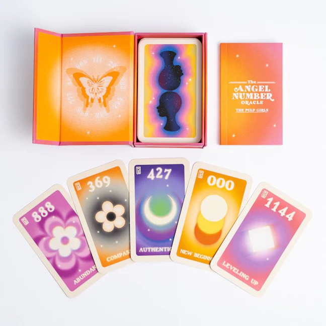 Angel Number Oracle cards and book