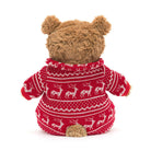 Bartholomew Bear Winter Pajamas Back View