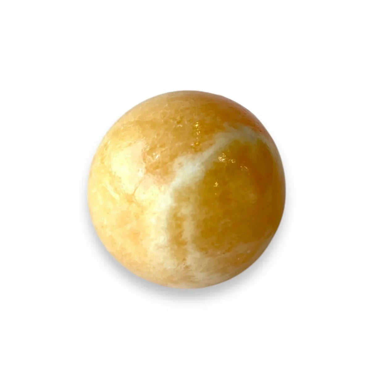 Orange Calcite Sphere 