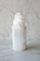 Singel Selenite Stone Tower