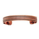 Copper Twist With Magnets Bracelet