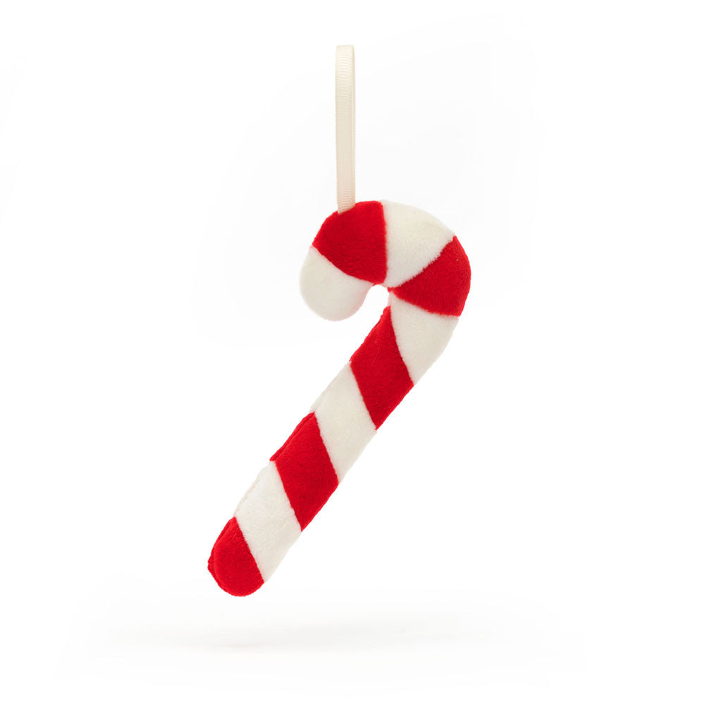 Festive Folly Candy Cane Ornament Back View