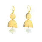 Moonstone Tunisia Earrings 14k Gold Filled