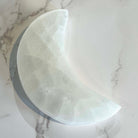Selenite Moon Shape