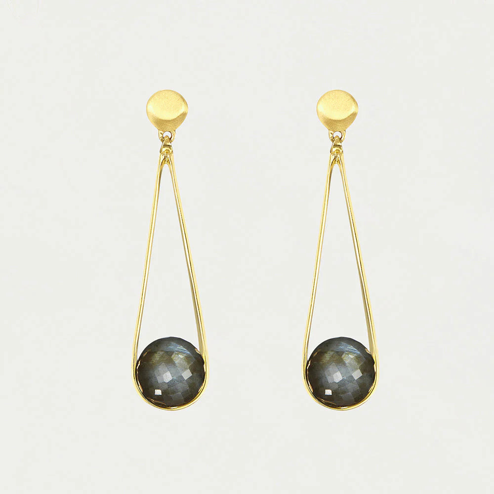 labradorite earrings