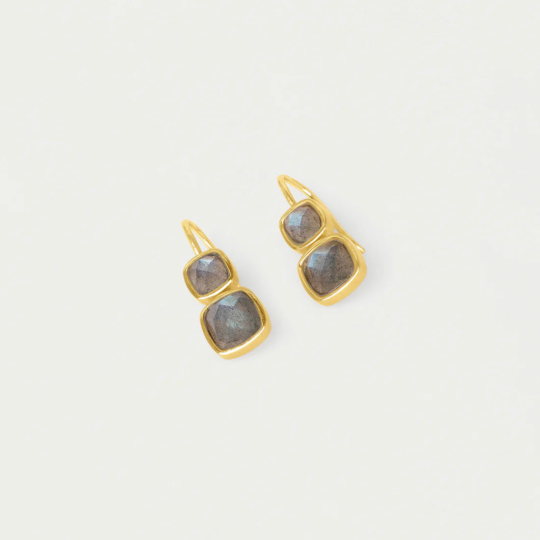 labradorite earrings angled