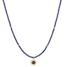 Lapis Starburst Choker Necklace