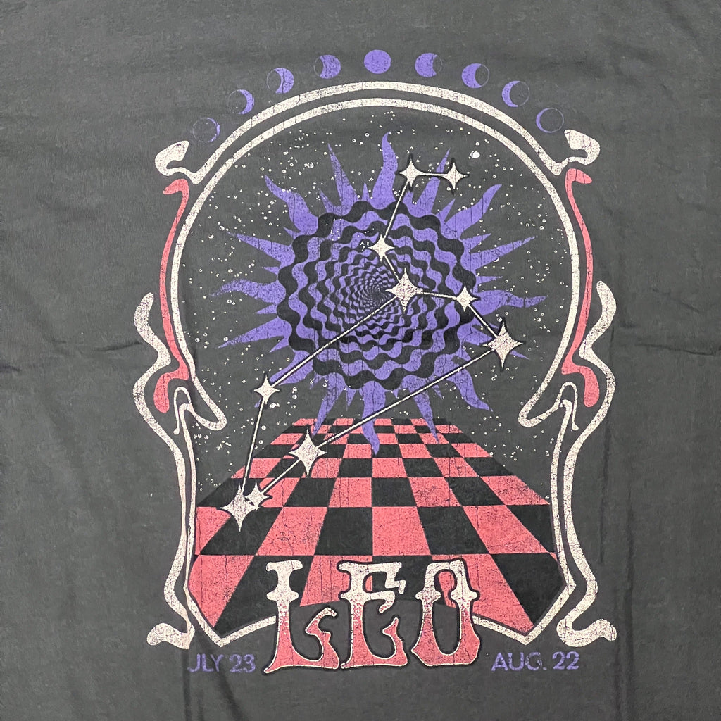Leo Sun Sign Zodiac Graphic Tee Shirt