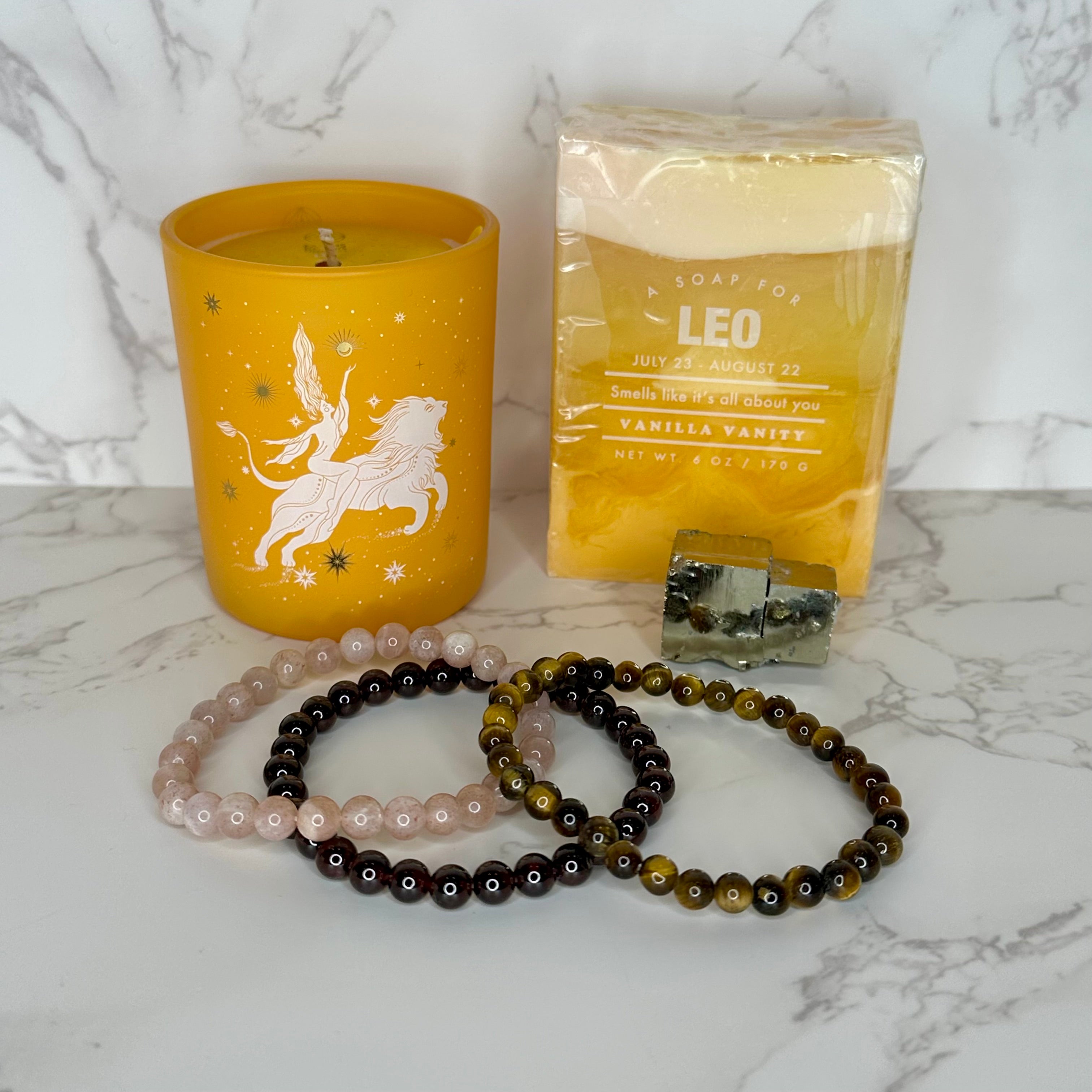 Leo Sun Sign Zodiac Gift Set