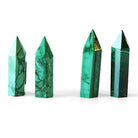 Polished Malachite Standing Point