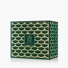 Vollispa 12-day advent calendar box with green and gold design